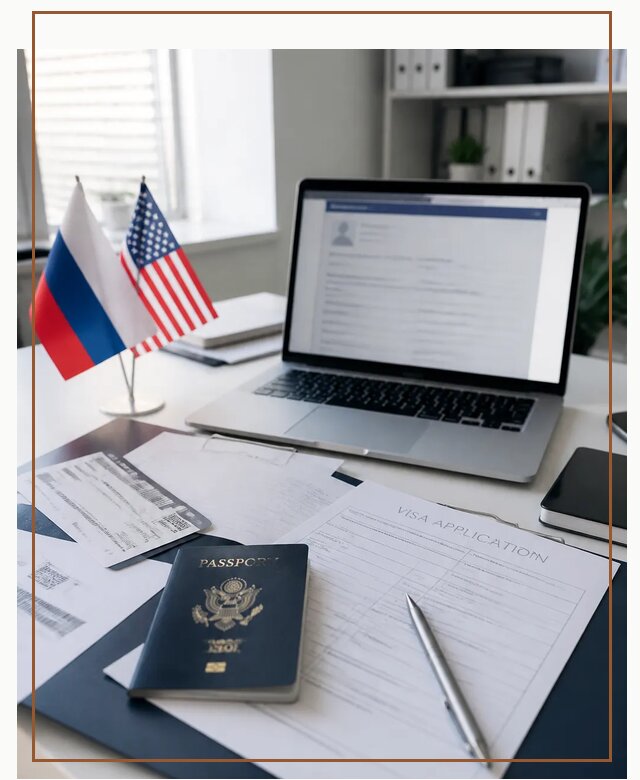 Оформление визы в США для туристов и бизнеса в Азове