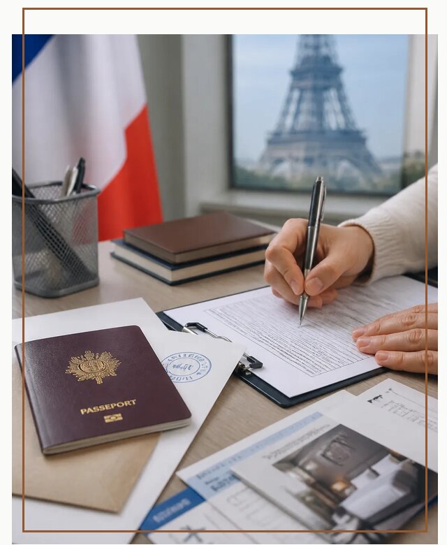Оформление визы во Францию в Азове для частных и деловых поездок