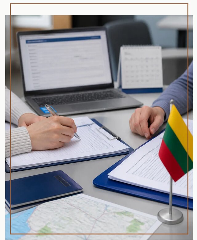 Профессиональное оформление визы в Литву для поездки в Азове