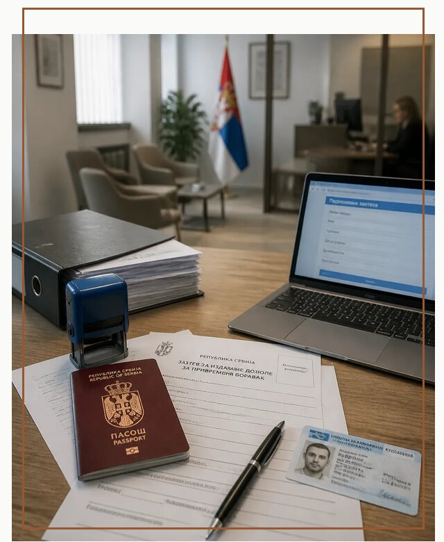Оформление ПМЖ в Сербии для переезда в Азове под ключ