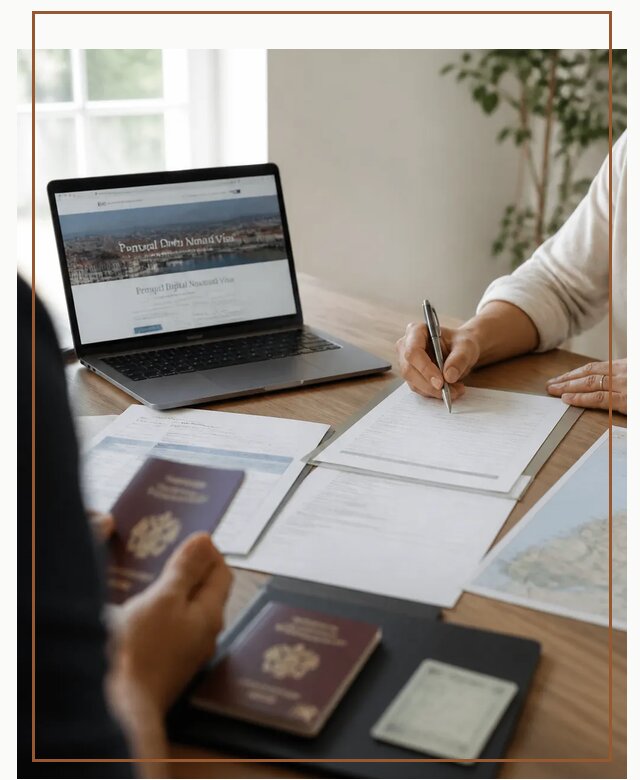 Оформление Digital Nomad и ВНЖ Португалии в Азове