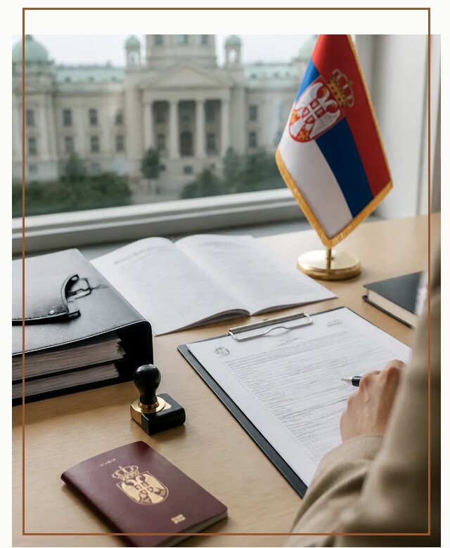 Оформление гражданства Сербии под ключ для переезда в Азове