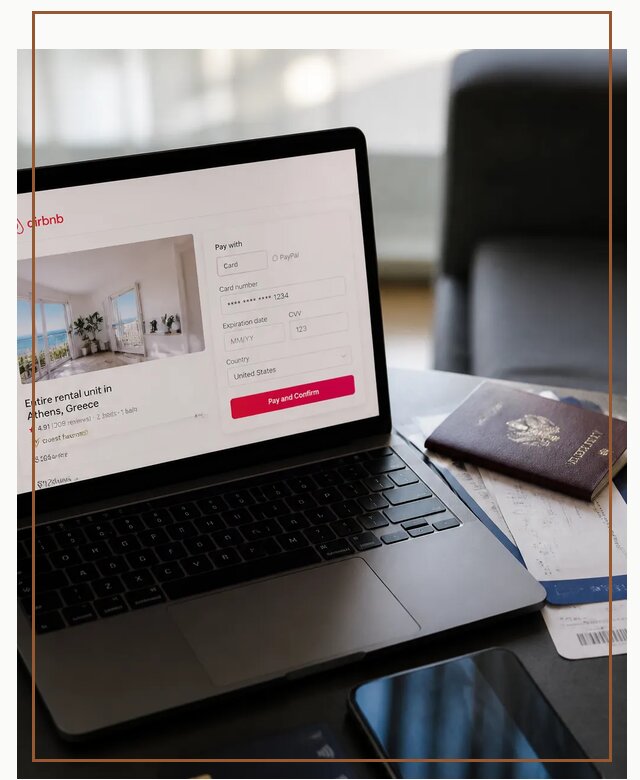 Оплата бронирования Airbnb онлайн для проживания в Азове